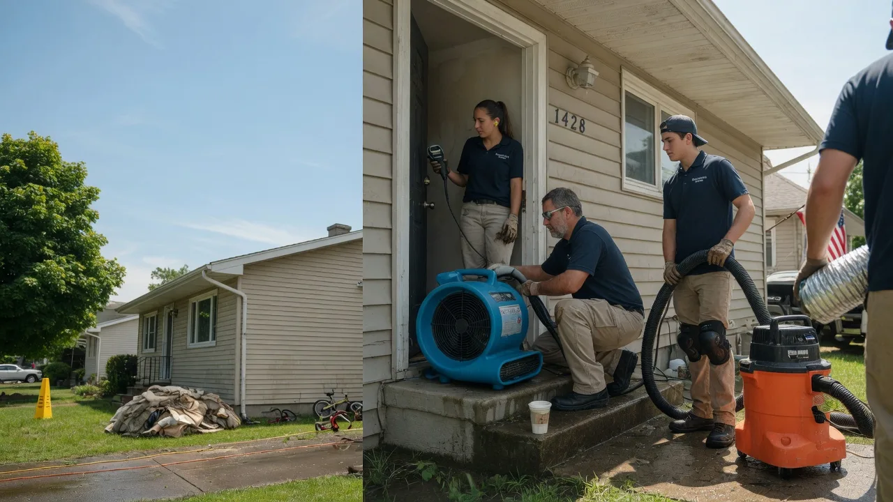 Water Damage Restoration in Romulus, MI near me